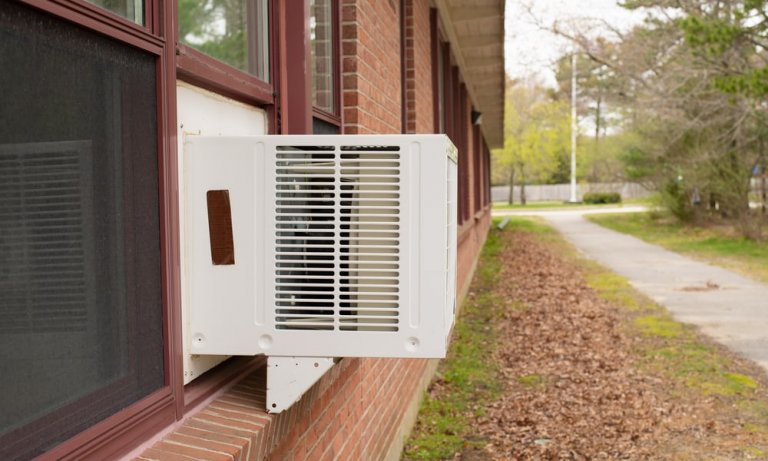 Cleaning a Window Air Conditioner Without Removing it 