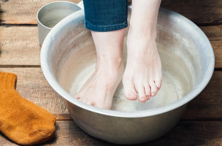 Vinegar Foot Bath