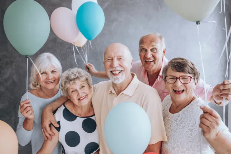 Senior Citizens in a Group Picture